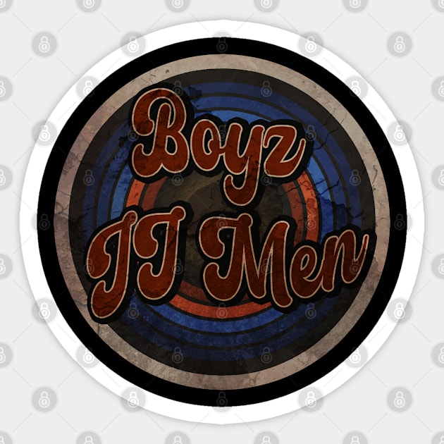 Boyz II Men // i am strong Sticker by JakQueApparels